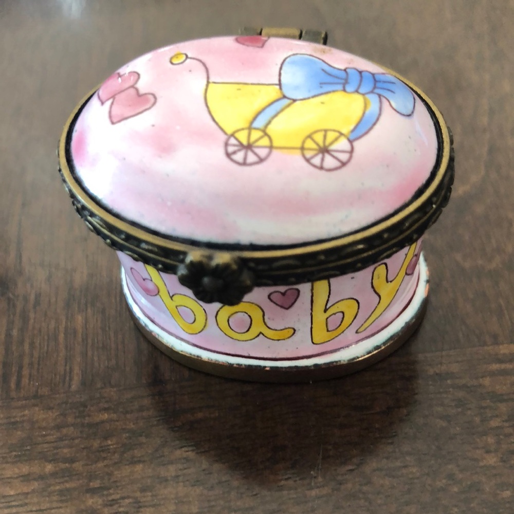 Kelvin Chen Baby Carriage Trinket Box